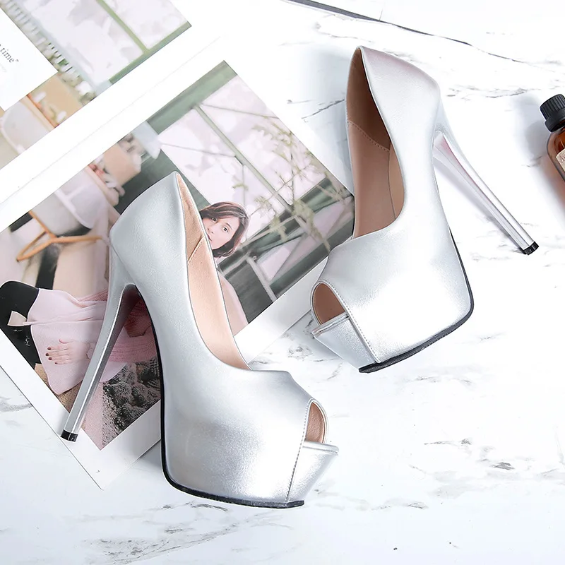 Туфли-лодочки Wonen женские натуральная кожа открытый носок квадратный каблук