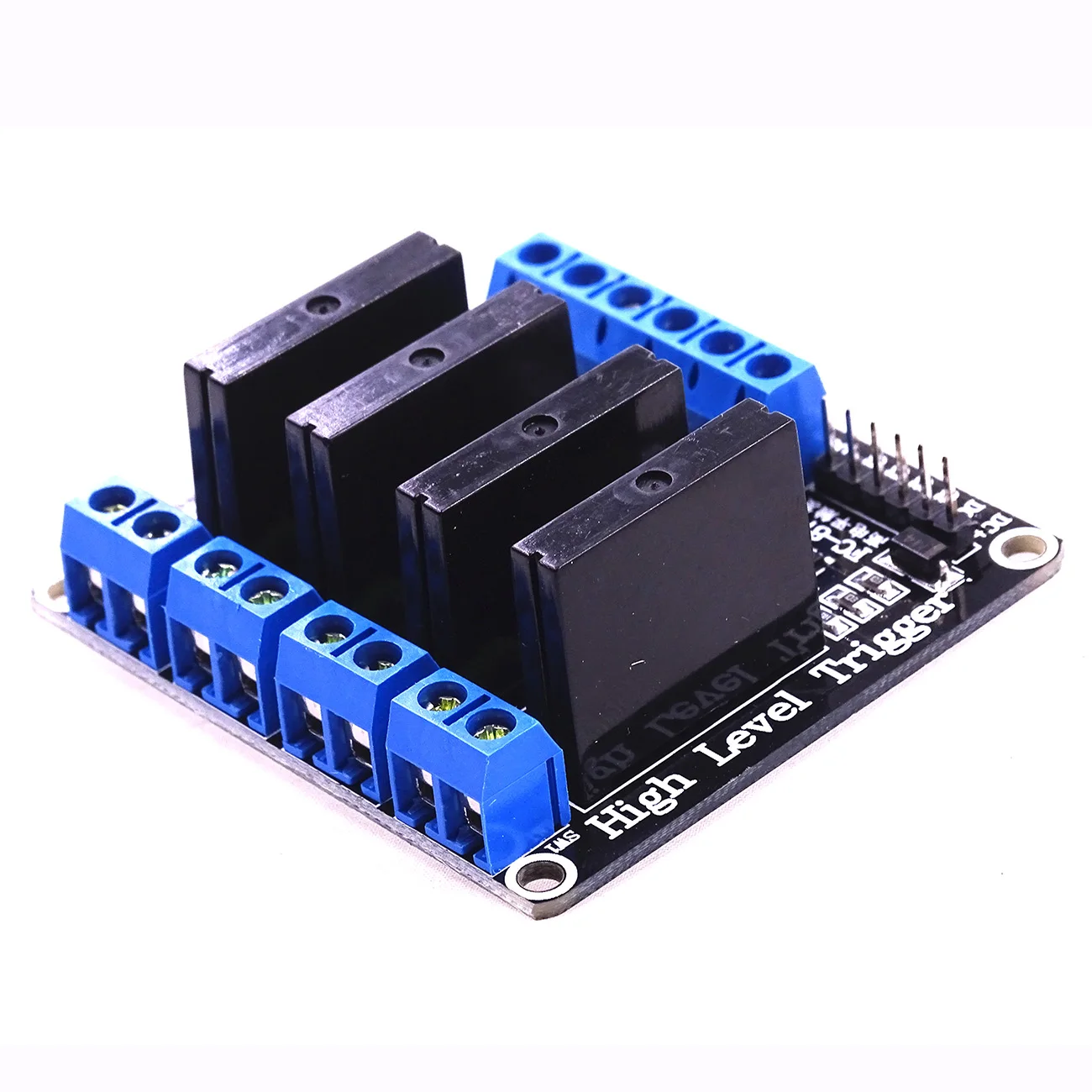 Новинка 5 V 4 канала SSR G3MB 202P твердотельные реле Модуль высокого уровня ССР AVR DSP|relay