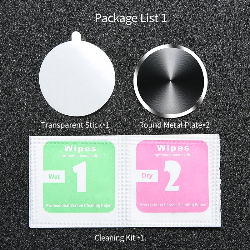 floveme metal plate magnetic disk for car phone holder magnet iron for car mount phone holder stand sticker accessories free global shipping