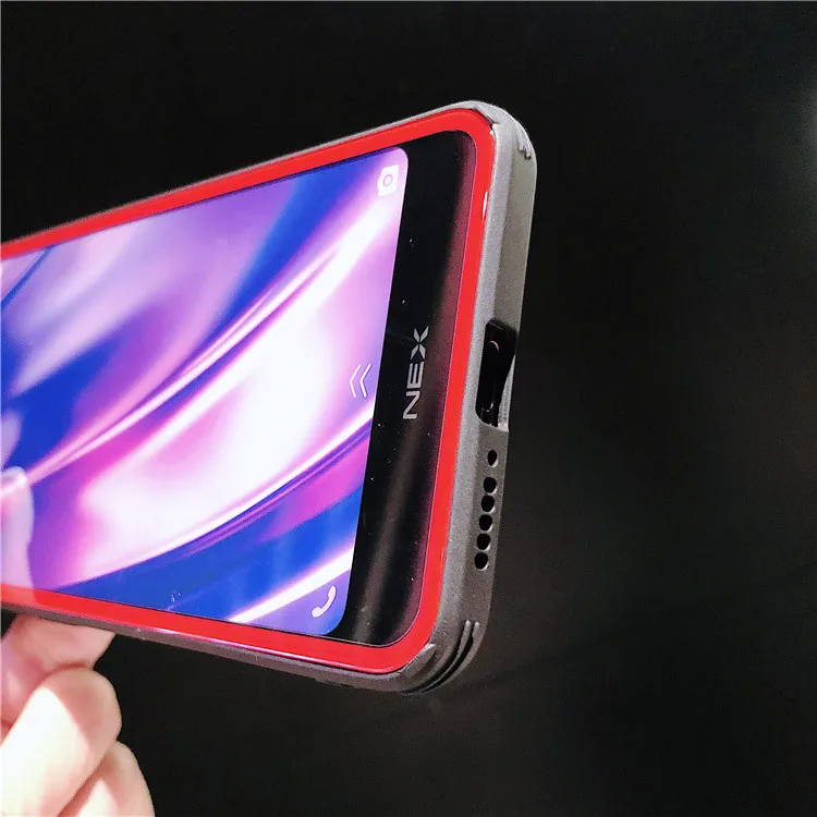 ДЛЯ VIVO NEX двойной дисплей обложка кожаный чехол Гибридный прозрачный стекло