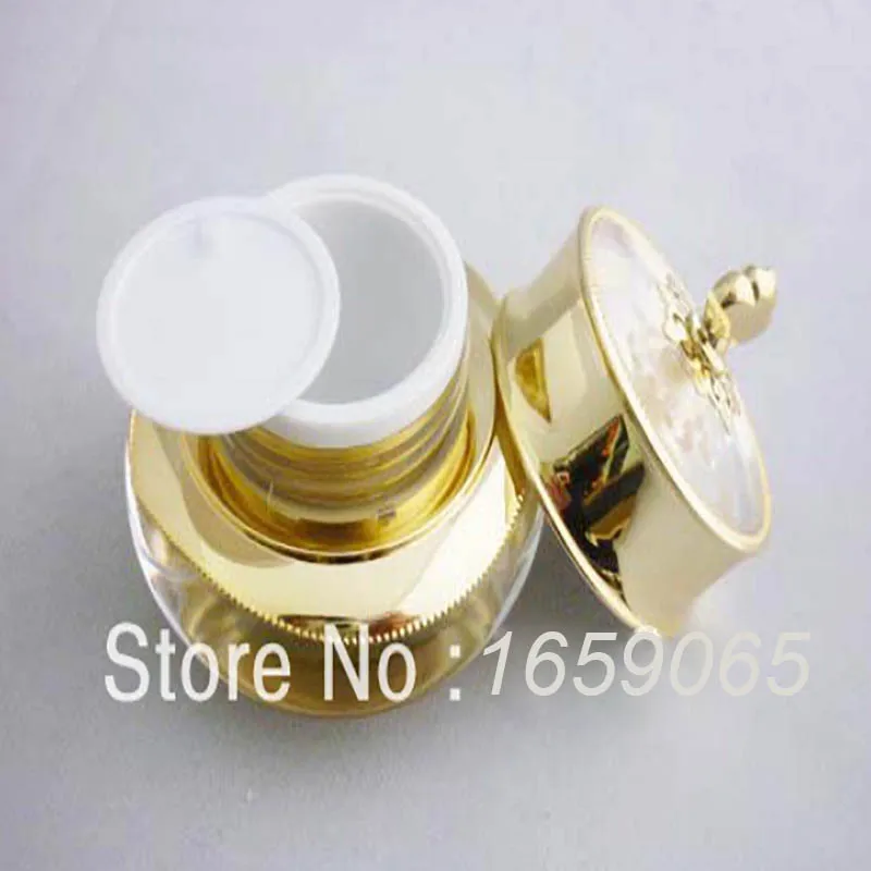 

30G CROWN shape acrylic cream bottle,30ml cream jar cosmetic container cream jar Cosmetic Packaging 4 colors 100pcs/lot