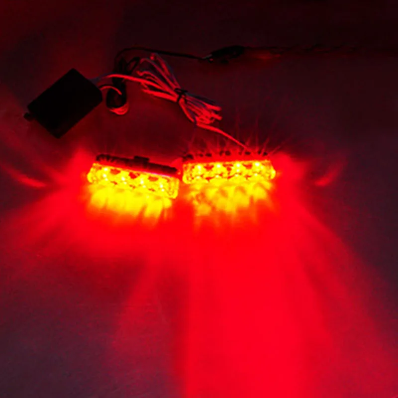 1 комплект Автомобильные светодиодные лампы проблесковая 4 х3|lamp lamp|lampe policelamp remote |