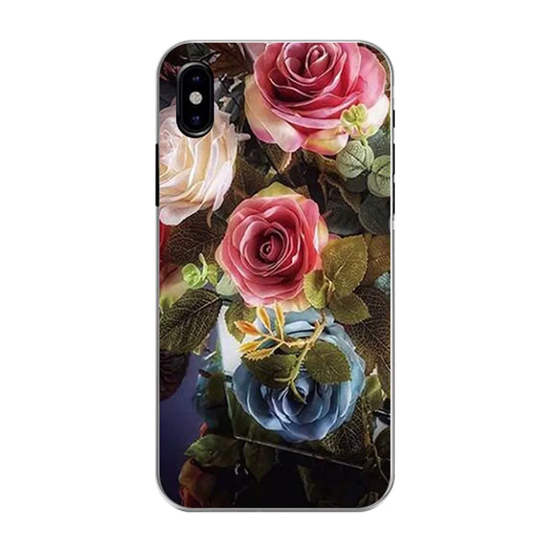 Милый модный чехол с цветочным рисунком Для Doogee X53 X 53 5,", Чехол s, мягкие силиконовые с рисунком, чехол для телефона, Fundas Для Doogee X53