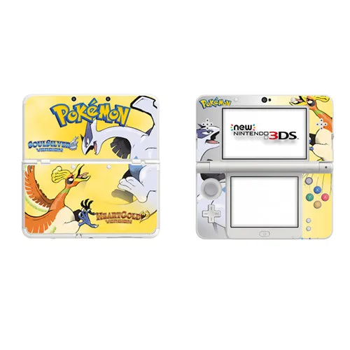 Для Pokemon GO Pikachu виниловая накладка наклейка для NEW 3DS Skins наклейка s для NEW 3DS виниловая наклейка протектор - Цвет: N3DS0006