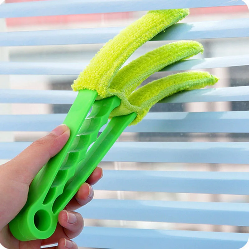 Слепых очистки 3-лезвия Жалюзи Кисть Очиститель кондиционеров затвора Главная