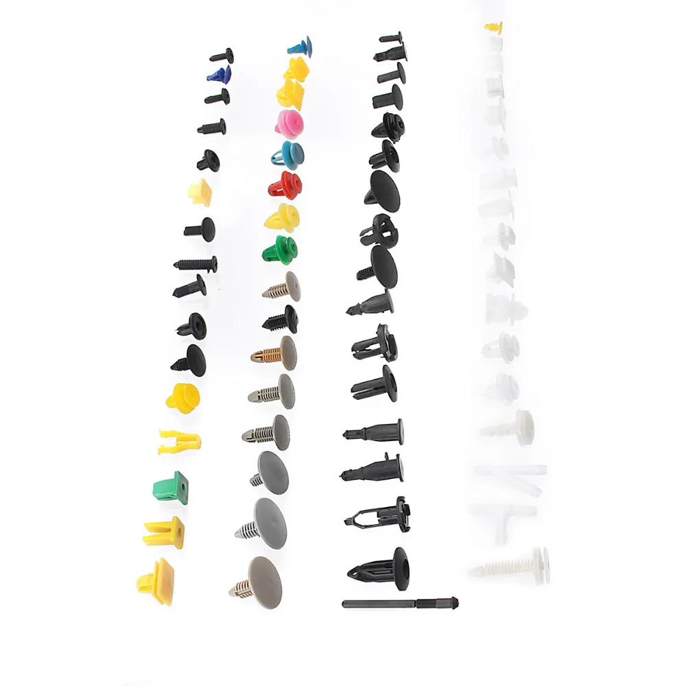 200 шт./компл. разнообразные крепежные заклепки для бампера автомобиля Ford focus 2 3 mk2