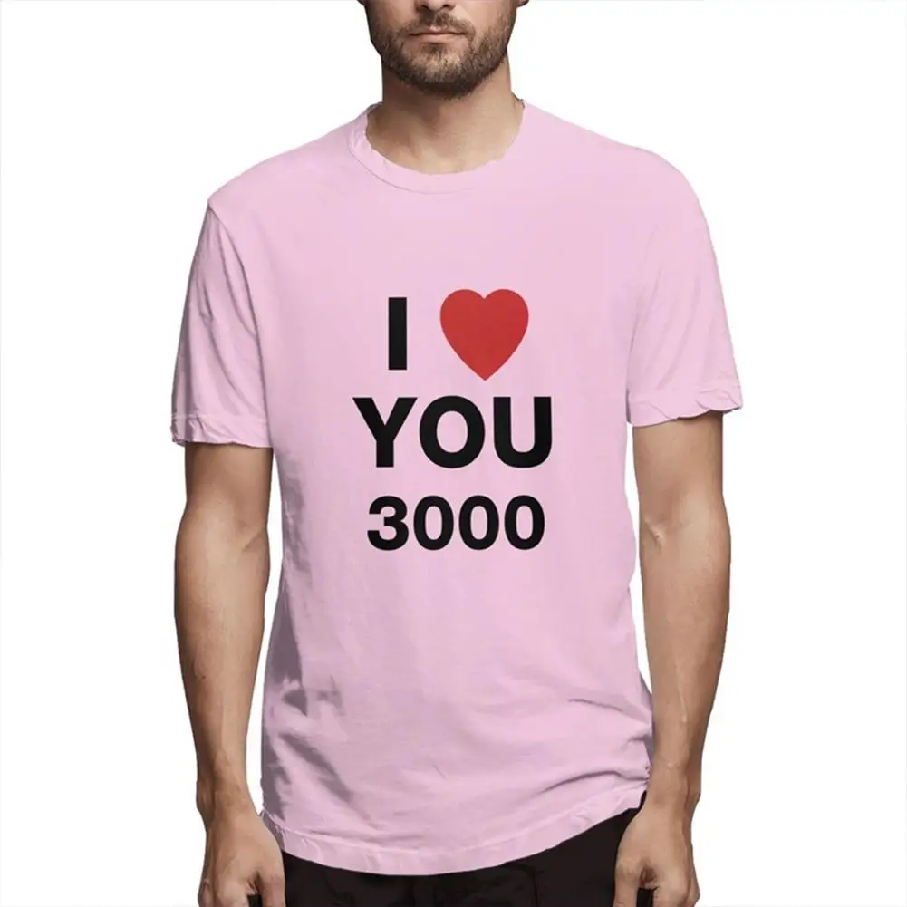 Модная футболка унисекс с короткими рукавами и принтом букв hobbylan I LOVE YOU