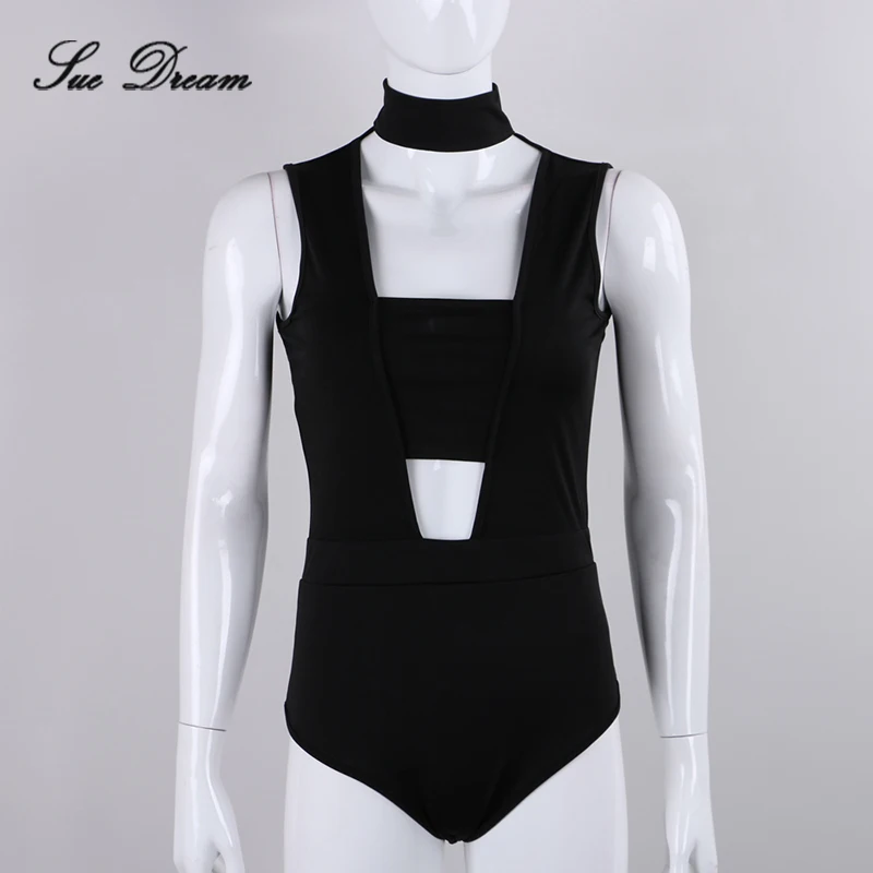 Женское облегающее боди черное армейское зеленое с длинным рукавом и молнией