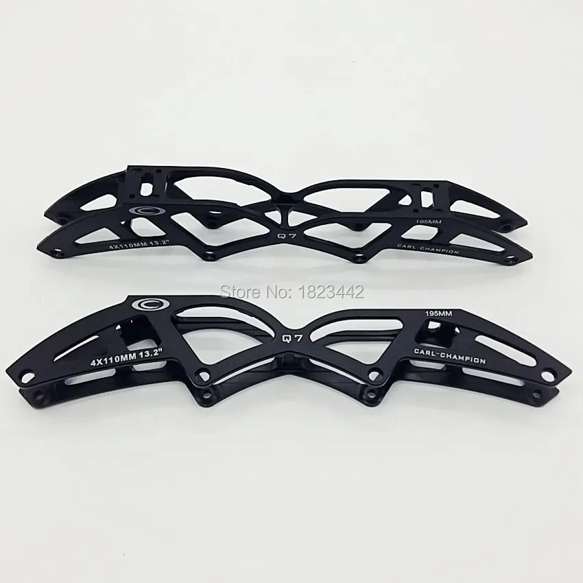 Q7 алюминиевая роликовая рама для роликовых коньков с 4*110 мм rodas|speed skate frame|skate