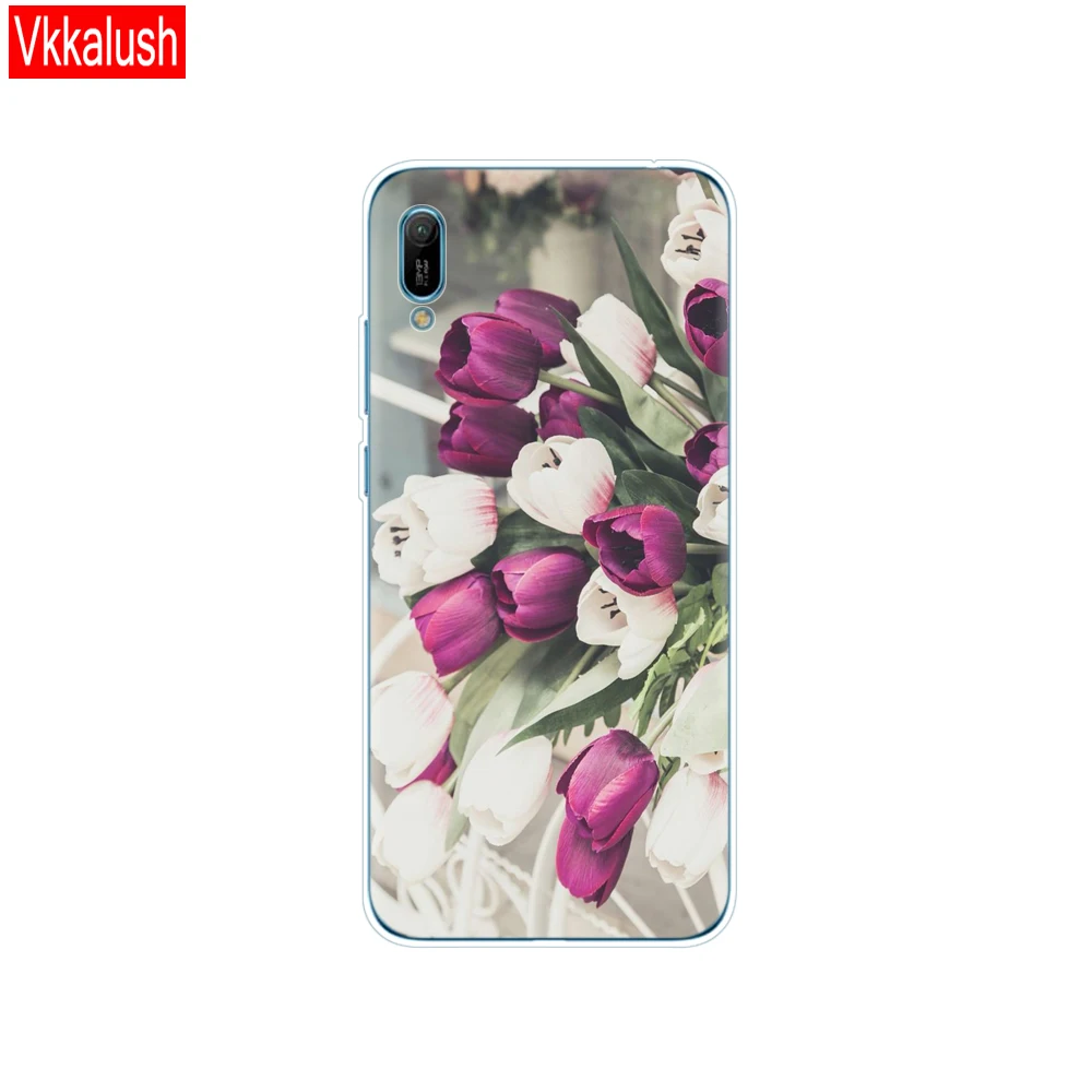 80004 Huawei Y6 чехол huawei Y6 чехол из силикона и ТПУ мягкий чехол для телефона для huawei Y6 MRD-LX1 MRD-LX1F Y 6 Pro Y6 премьер-Чехол - Цвет: 80004
