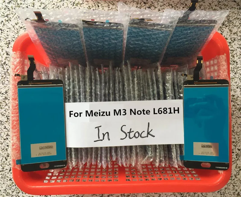 Vancca 5.5-дюймовый ЖК-дисплей для Meizu M3 Note L681H 1920*1080 дигитайзер с сенсорным экраном, сборка рамки с бесплатным закаленным стеклом