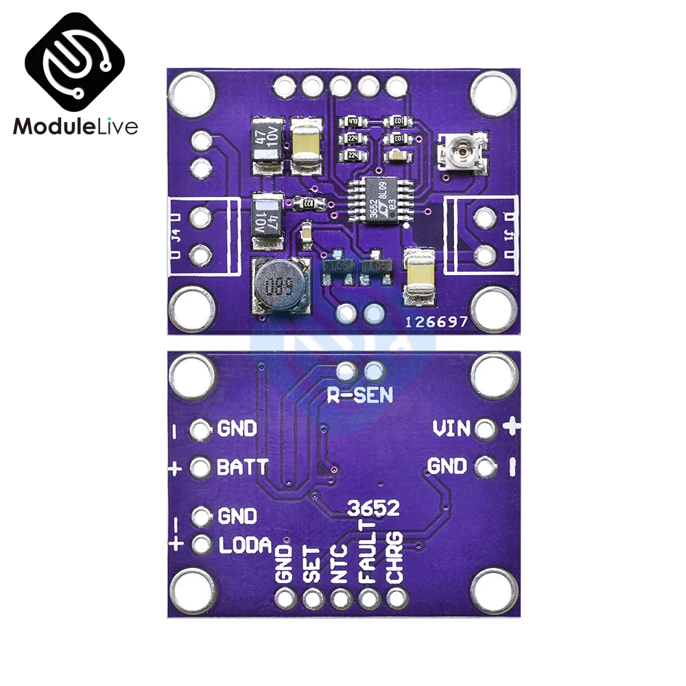 

LT3652 Solar Power 2A Battery High Precision Charging Extension Board Module Charger Diy High Quality