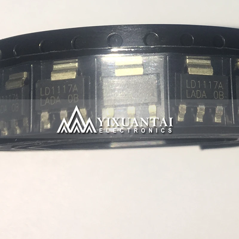 

50PCS/LOT Free Shipping! New Original LD1117AL-ADJ-A LD1117A LD1117S18TR LD18 LD1117S25TR LD25 LD33A SOT223