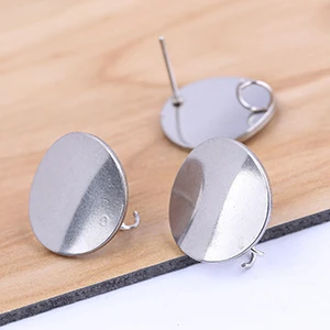 Onwear 10 шт. серьги из нержавеющей стали с соединителями diy серьги для изготовления ювелирных изделий - Цвет: type02