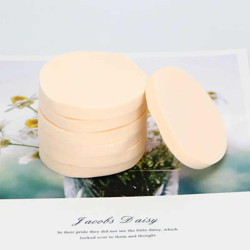 Порошковая Губка Для Сухой Влажной двойного назначения 10 шт. круглой основы для