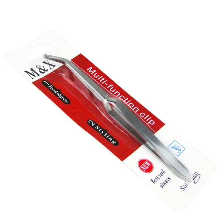 1 шт. Пинцет ногти из нержавеющей стали инструмент для сбора акрила стразы