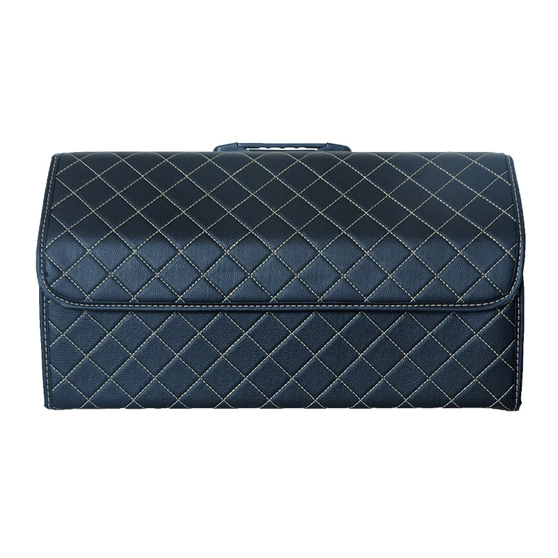 LUNDA автомобильный багажник коробка Складной органайзер для хранения искусственная кожа высокая емкость