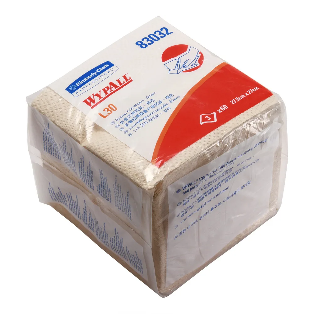 1 упаковка/60 шт. Чистящая целлюлозная бумага 83032 трехслойная масляная Очищающая