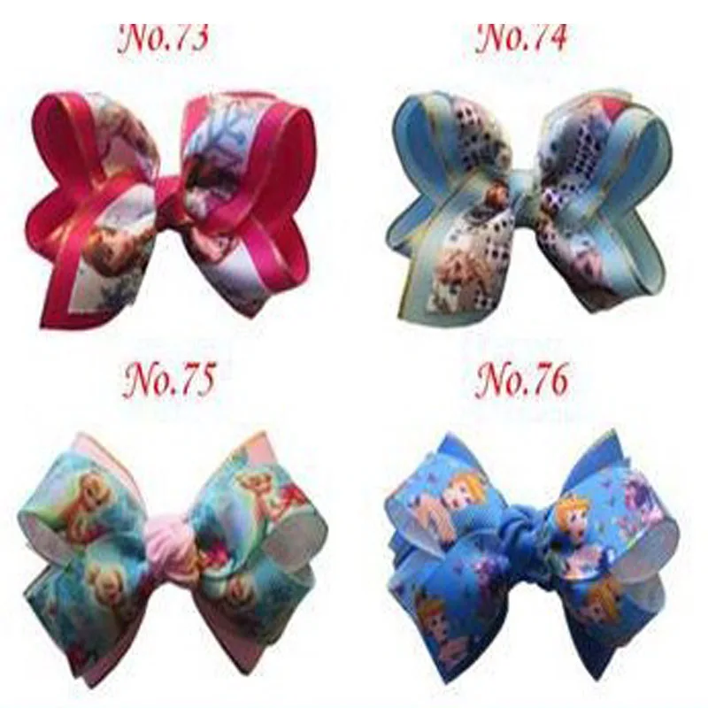 20 благословение хорошие аксессуары для волос девочек 4 &quotB-принцесса ABC бант
