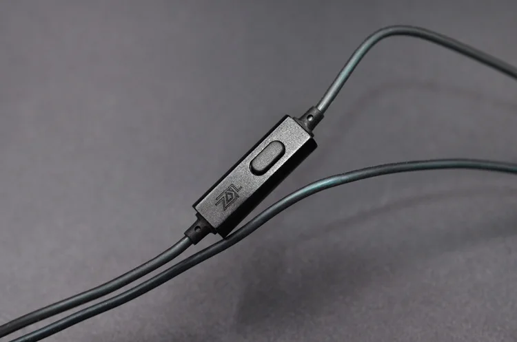 KZ ZS5 ZS6 0,75 мм 2 pin кабель для наушников Замена DIY Аудио кабель с микрофон с высокой четкостью
