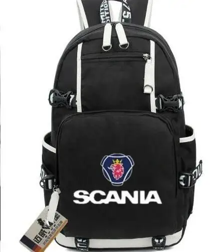 SCANIA рюкзак рюкзаки для девочек подростков Женская дорожная сумка на плечо холщовая Мужская школьная сумка для ноутбука - Цвет: 12