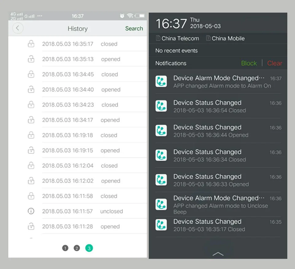 Topvico WiFi датчик для двери приложение управление 110дб дверной охранной сигнализации магнитный переключатель беспроводной, оконный, дверной датчик открытия s Домашняя безопасность