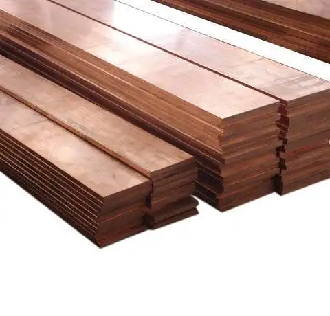 Высокое качество Красный медный вал квадратный плоский бар модель производитель