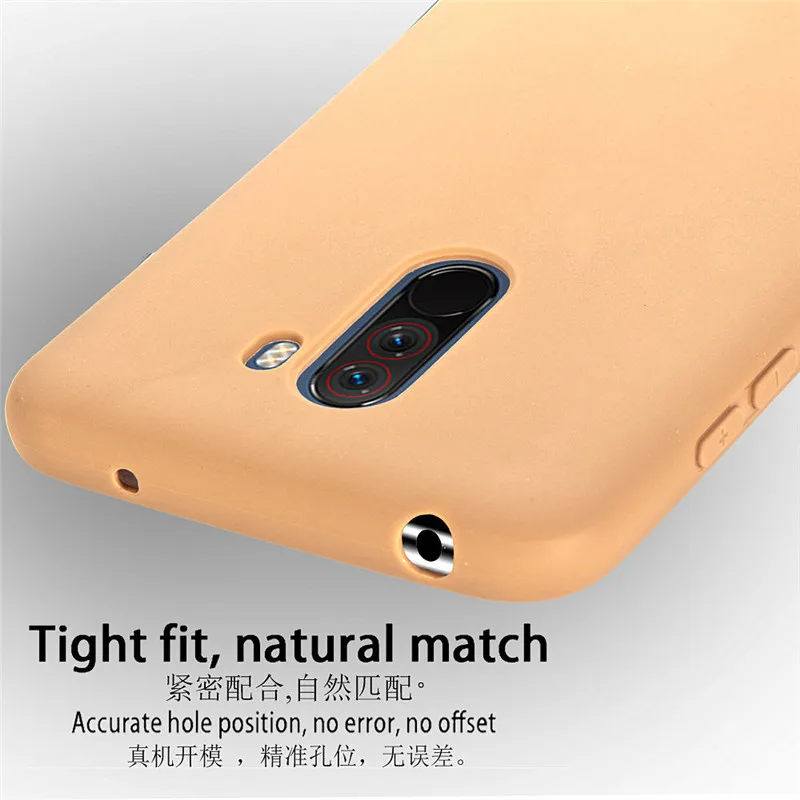Высококачественный чехол для Xiaomi Pocophone F1 Мягкий ТПУ силиконовый ультра тонкий