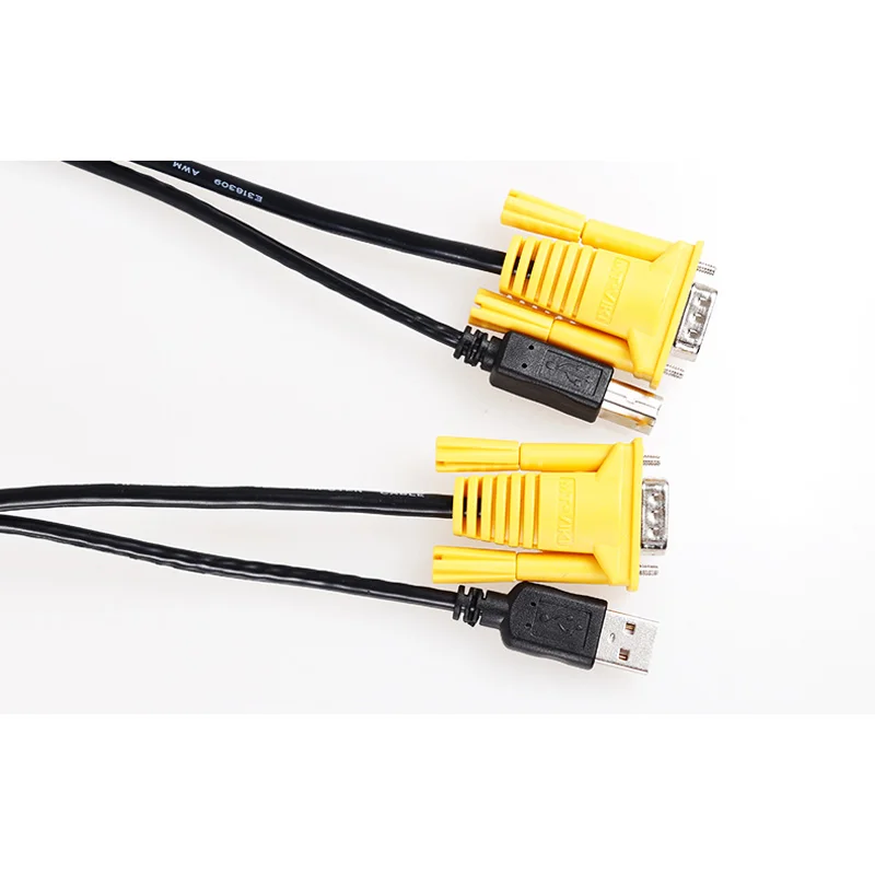 Оригинальный KVM кабель-переключатель MT-VIKI Maituo VGA + USB B к A папа мужчине 1 5 м 3 и футов