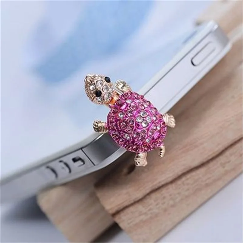 Пылезащитная заглушка для наушников 3 5 мм в форме черепахи|Пылезащитные