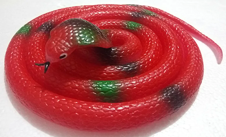 Апрельская шуточная игрушка из искусственной змеи имитация ужаса Кобра подарки