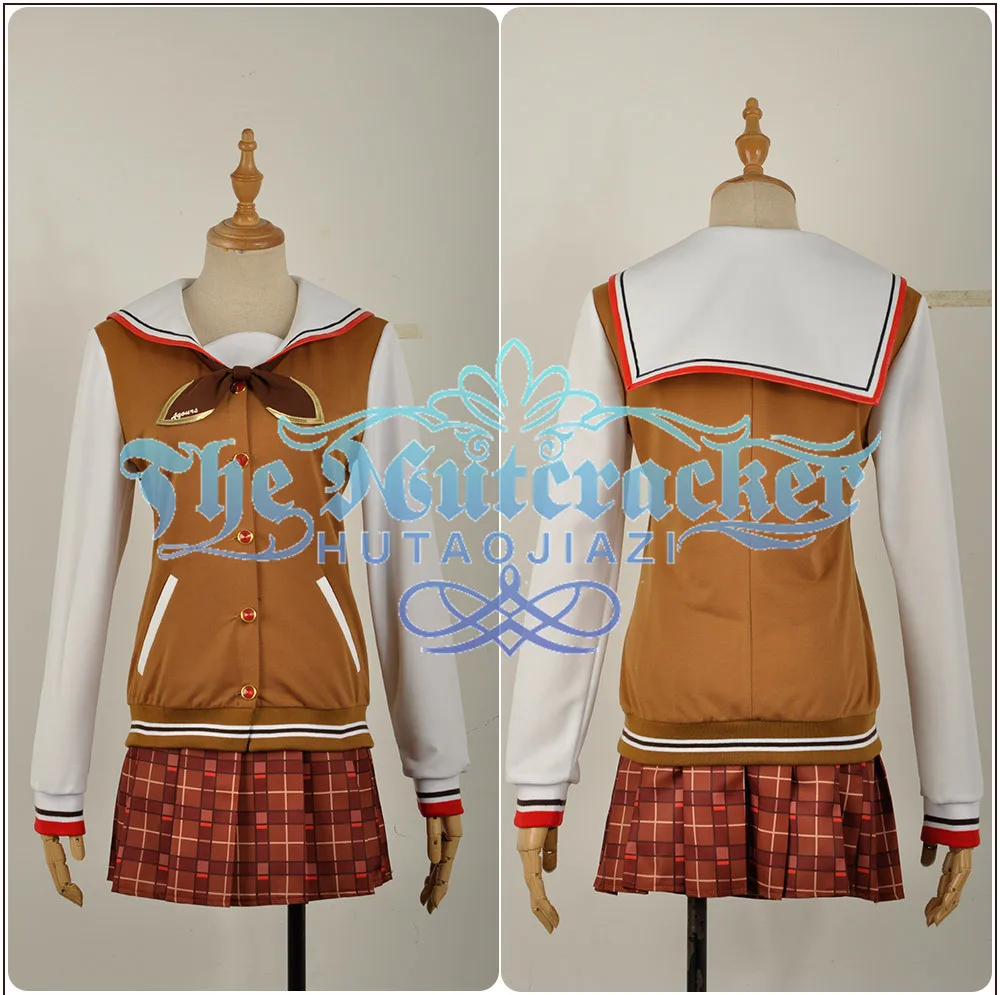 Милый! солнце! Aqours Kunikida Hanamaru шоколадный карнавальный костюм на День святого