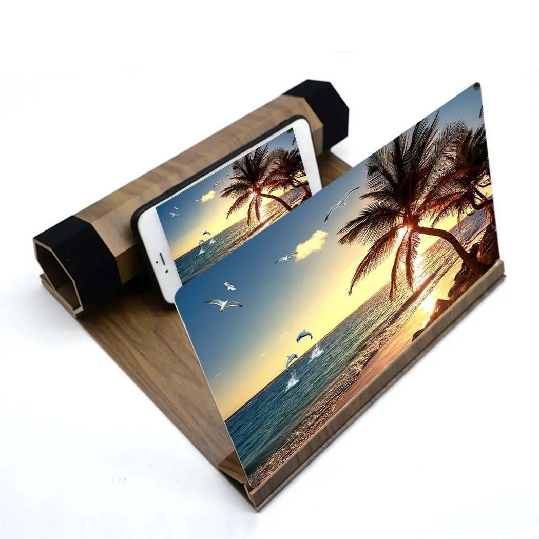 Усилитель экрана мобильного телефона 12 дюймов HD анти радиационный складной