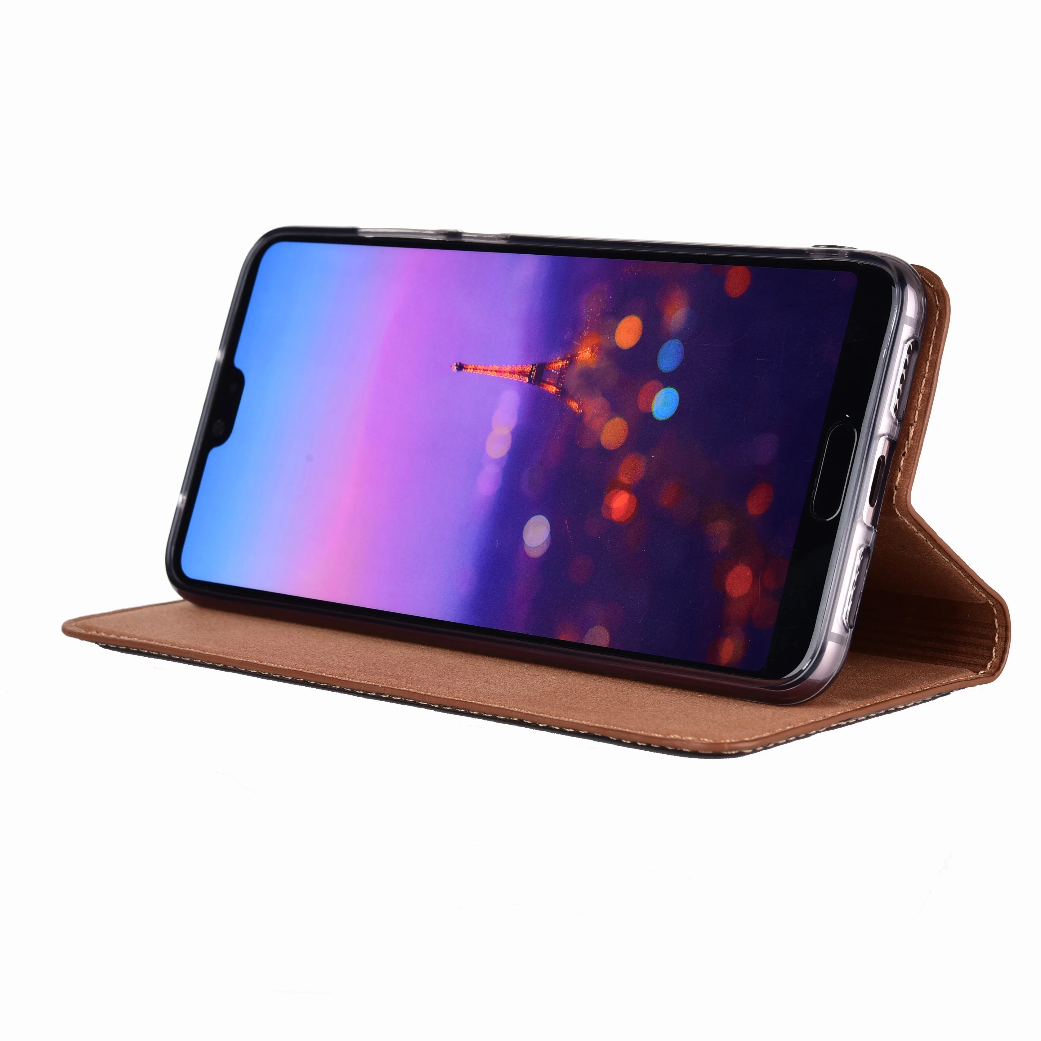 Чехол из натуральной коровьей кожи для Nokia 6 чехол с откидной крышкой и подставкой