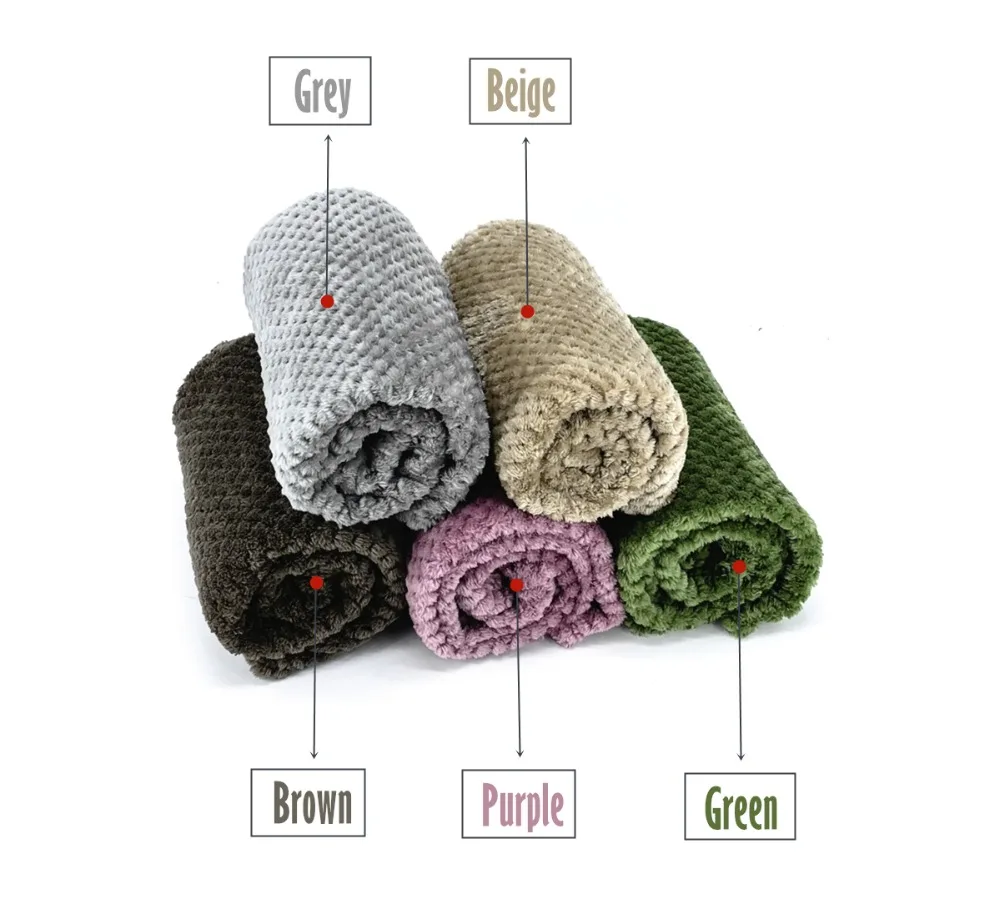 Суперудобное одеяло для собак домашних животных бархатное плюшевое Флисовое