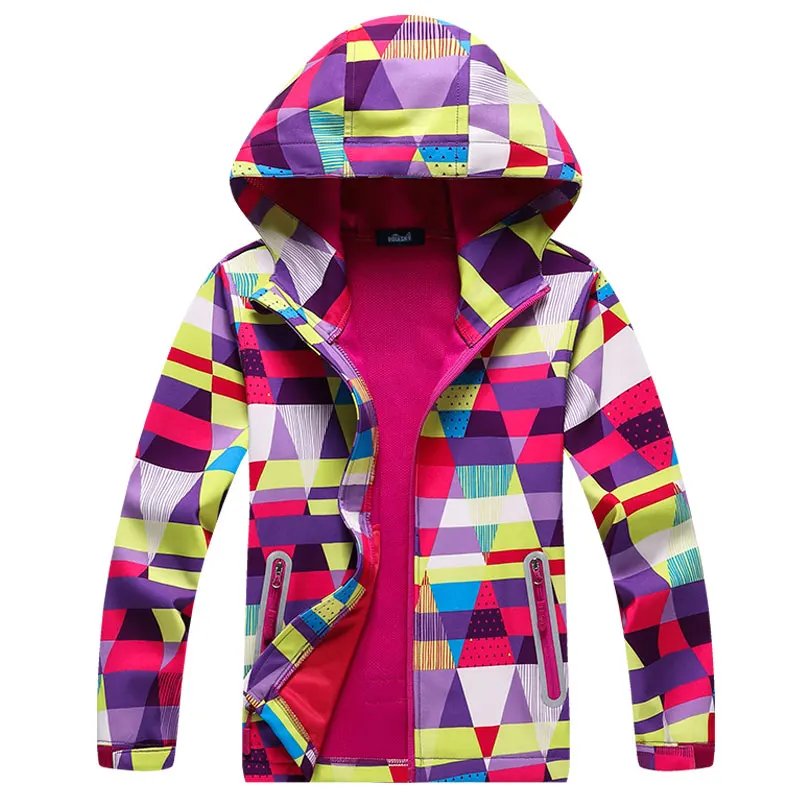 Детская Весенняя мягкая ветровка камуфляжная дышащая водонепроницаемая куртка