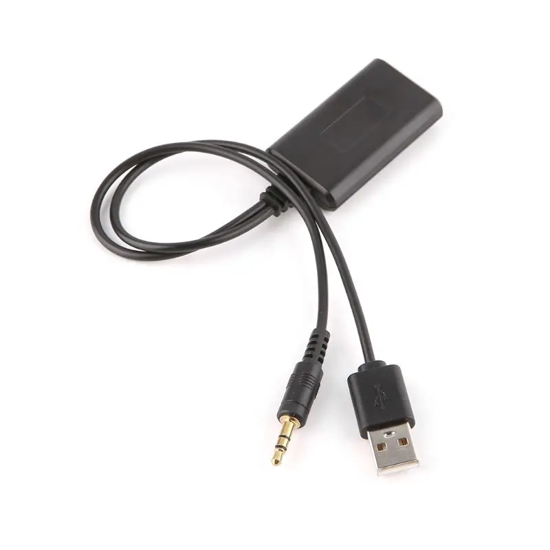 Автомобиля 12V модуль bluetooth адаптер Беспроводной Радио Стерео AUX IN Aux Кабель USB 3 5 мм