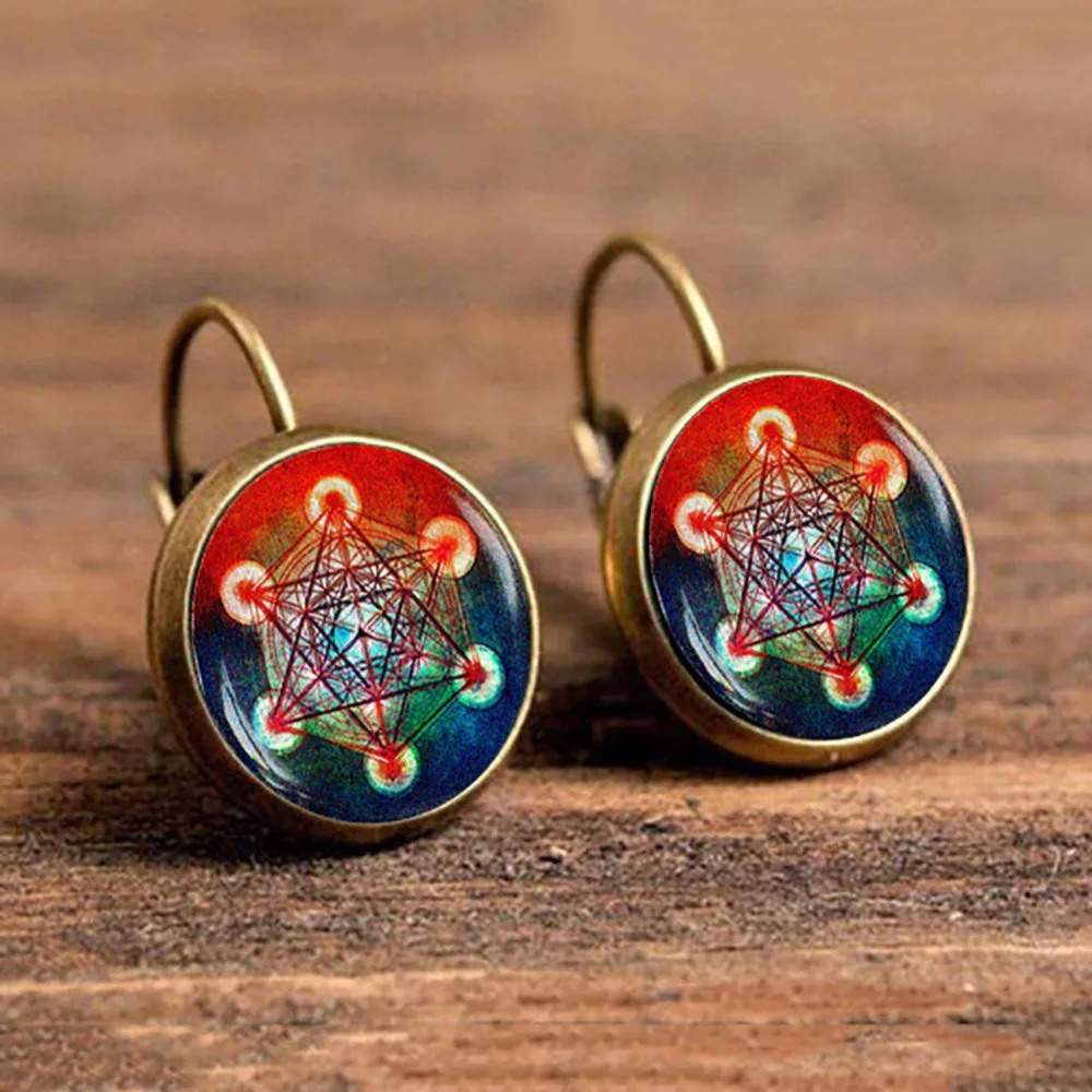 7 видов стилей элегантные круглые серьги-гвоздики винтажные Хрустальные