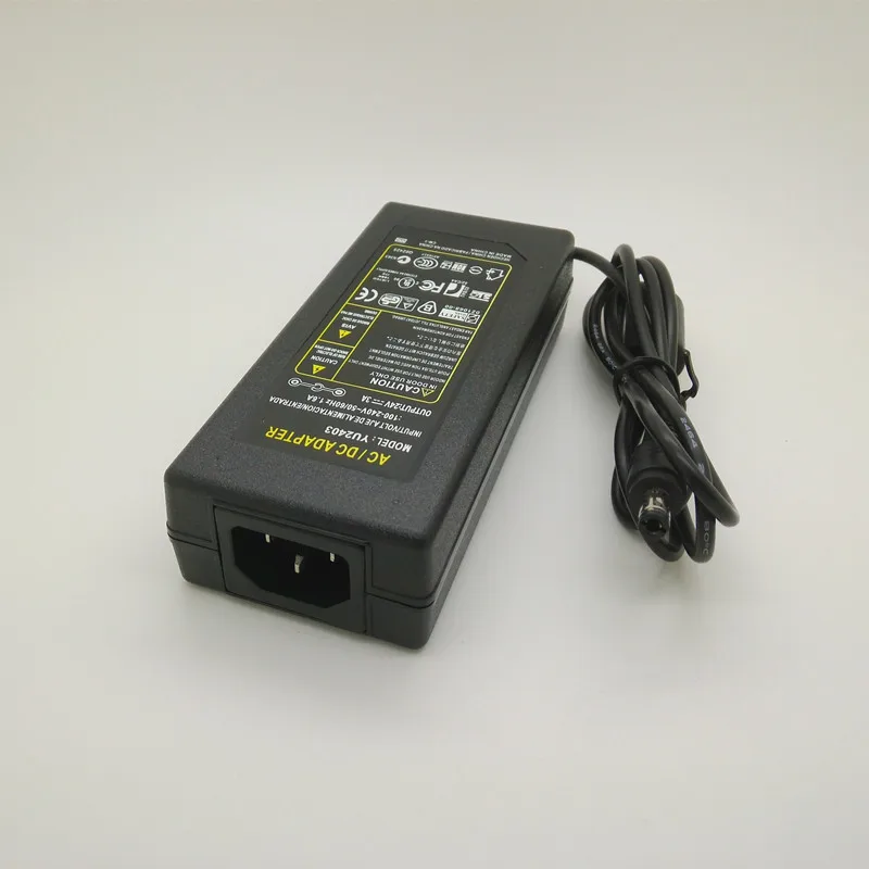 Настольный адаптер питания постоянного тока 24 В 3 А для светодиодных лент и ЖК