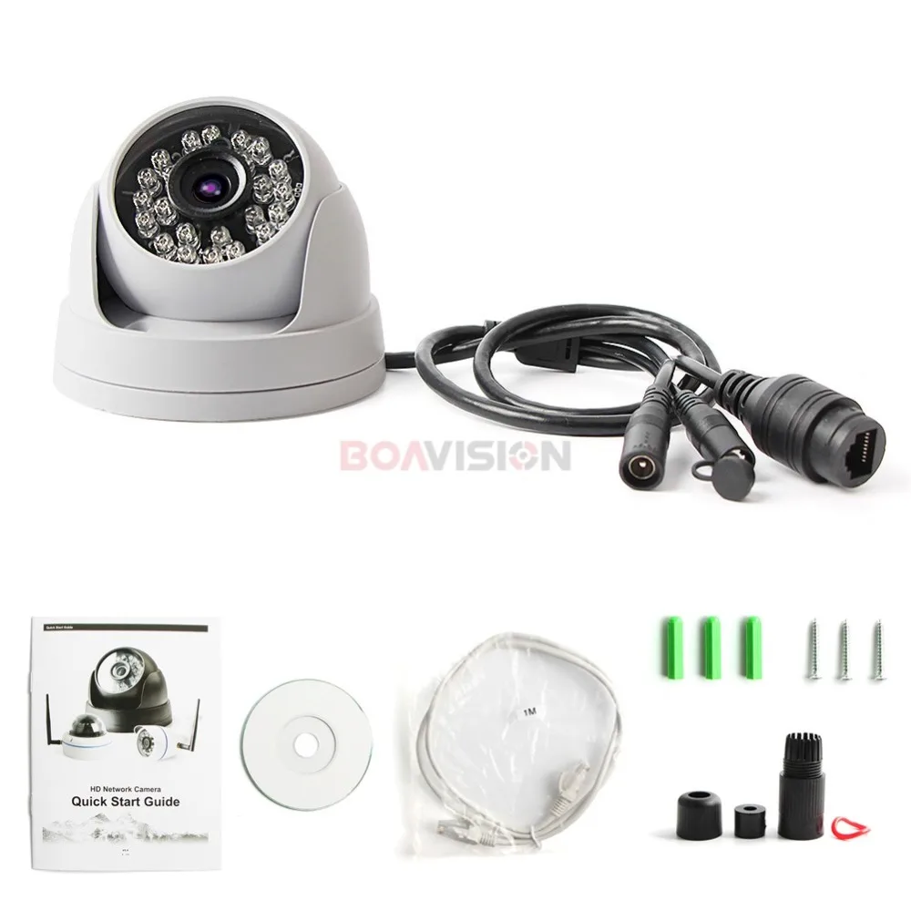 HD 1080P WIFI IP купольная камера IR 20 м ночное видение 720P беспроводная P2P
