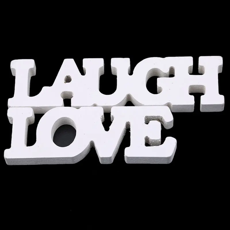 Новый буквы искусственного дерева Вуди Романтический английский алфавит