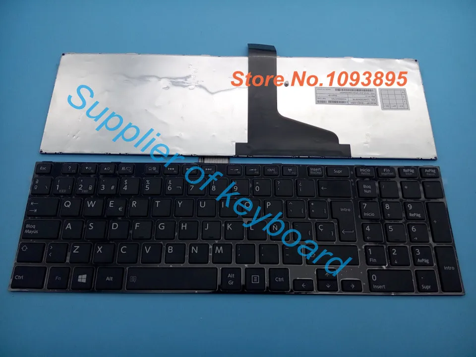 Новая испанская клавиатура для ноутбука TOSHIBA SATELLITE L850 L850D L855 L855-10U L855D P850 L870 L870D с