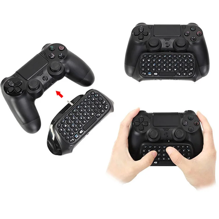 Yoteen для PS4 Dualshock 4 Bluetooth клавиатура Беспроводной Chatpad геймпад клавиатура для сообщений