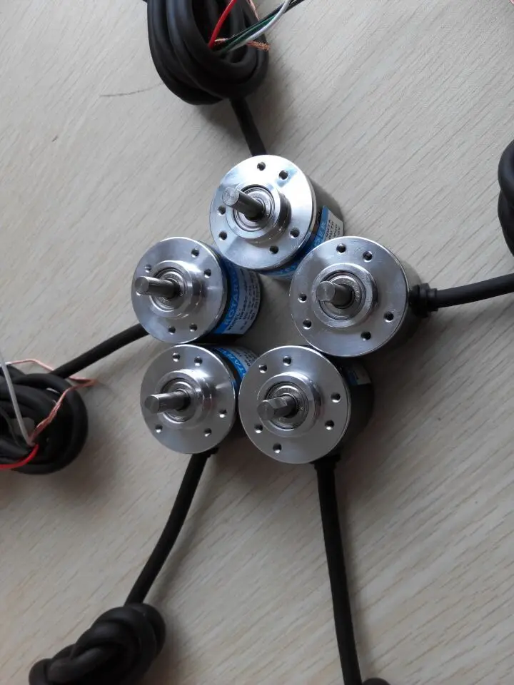 Оптический поворотный кодер 200 P/R AB двухфазный/промышленный датчик импульсов DC5