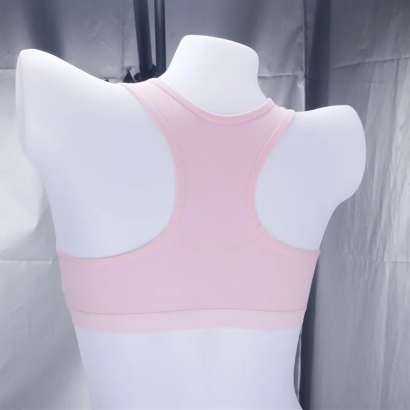 Нижнее белье для подростков тренировочный бюстгальтер девочек тонкий ремешок с