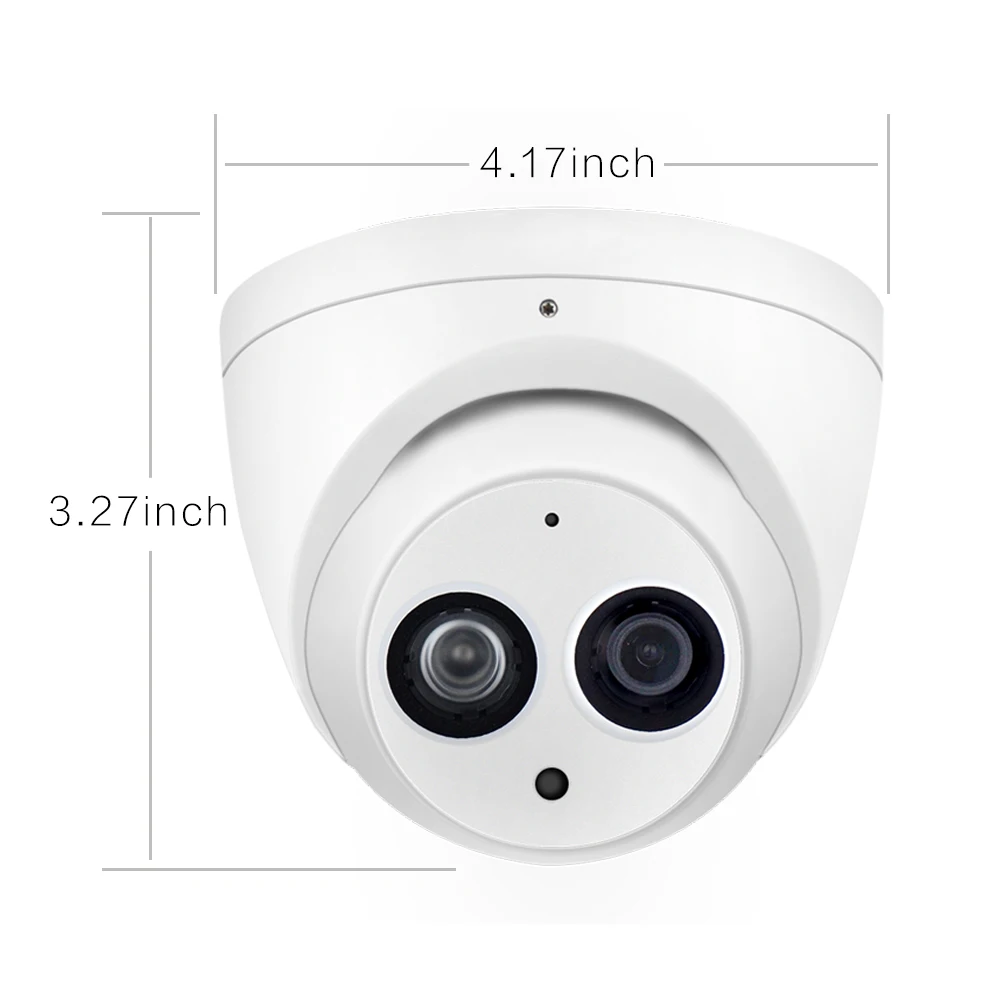 DH IPC HDW4631C A с логотипом 6MP ip камера HD POE сетевая мини купольная со встроенным