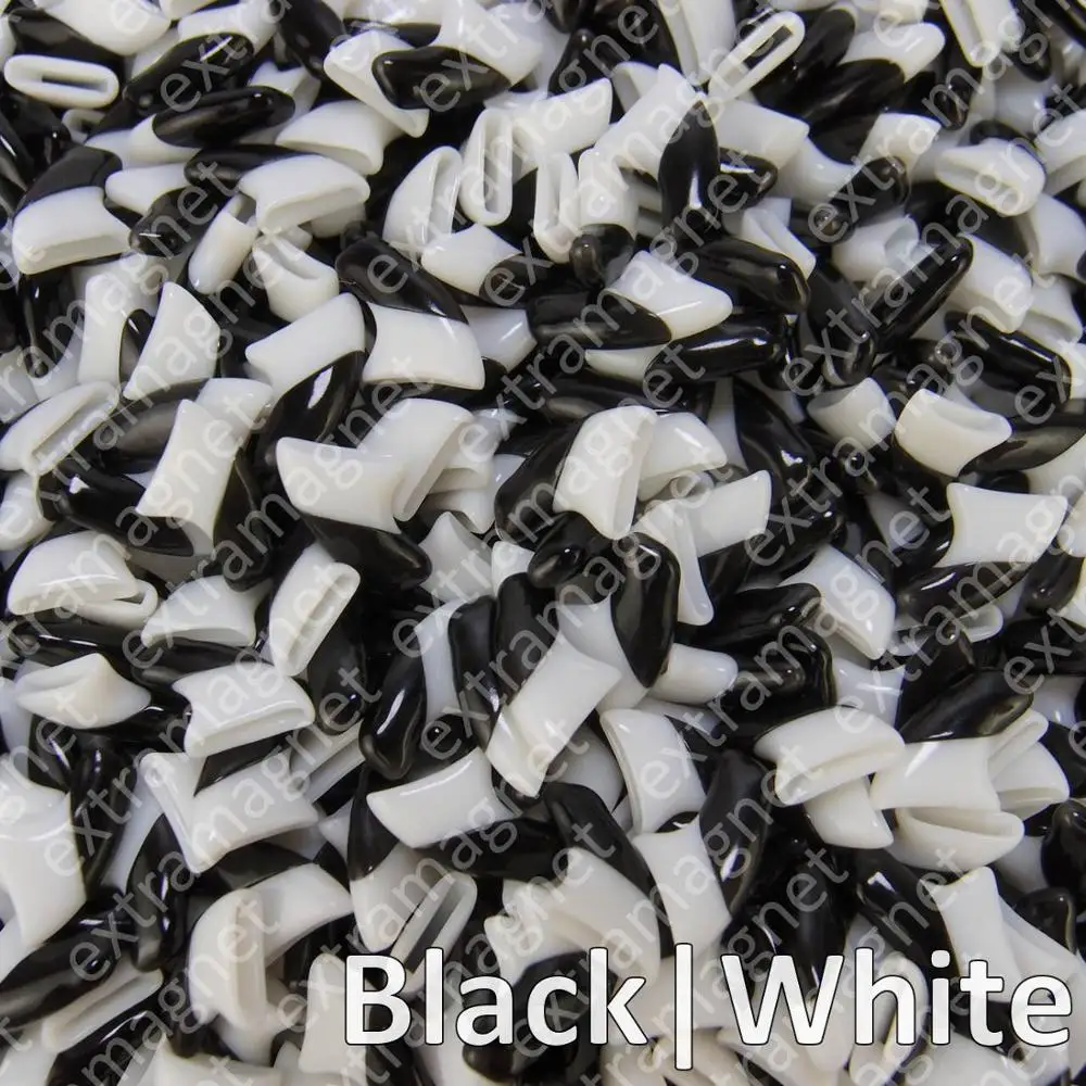 Dual Black 20 шт. мягкие колпачки для ногтей для кошек+ 1x клей+ 1x аппликатор/* XS, S, M, L, чехол, кошка, лапа, коготь, zqy*/ - Цвет: Dual Black