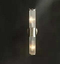 Silver 2 Light Современные хрустальные настенные светильники, бронзовые/Серебристые светодиодные Настенные светильники для спальни, Светильники для гостиной, настенные бра - Цвет абажура: Silver 2 Light