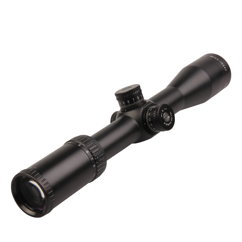 Оптические линзы LEUPOLD 3,5-15X40SFY бренд охотничье ружье прицел зеркало точечное освещение боковое колесо Монокуляр коллиматор