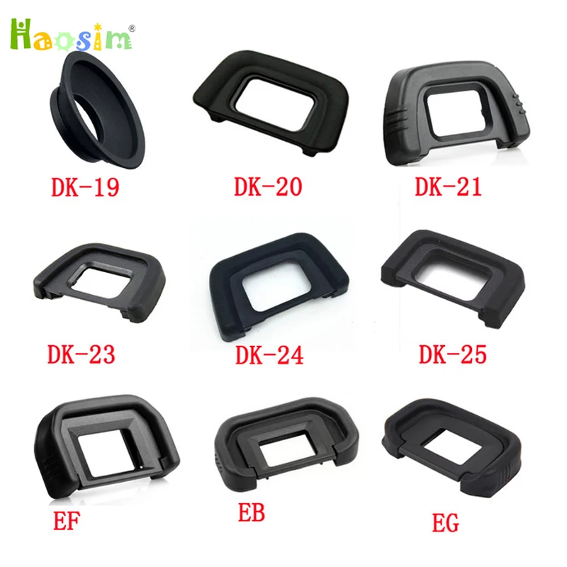 Резиновый наглазник для камеры nikon canon SLR DK 19 20 21 23 24 EF EB EG EC 25 2 шт.|eyecup for nikon|eyecup egeye cup